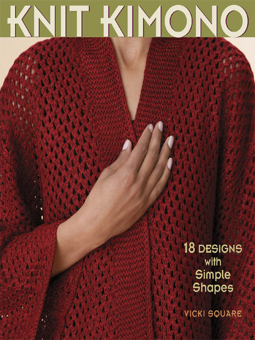 Title details for Knit Kimono by Vicki Square - Available